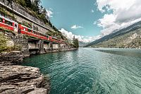 Poschiavo, Bernina Express © RhÃ¤tische Bahn / Andrea Badrutt