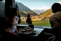 Hosté RhB se kochají panoramatem Berguenu © André Meier
