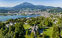 Lucerne, Panorama lake basin © Switzerland Tourism / Jan Geerk