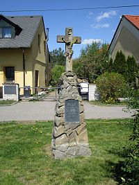 Pomník padlým vojínům v roce 1866 na území obce (Bříza)