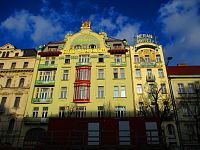 Grand hotel Evropa a hotel Meran (Praha)