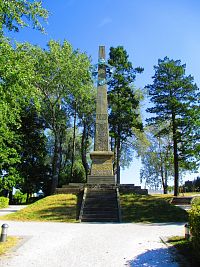 Zřízení Riegrova obelisku v Hořicích v letech 1903-1907