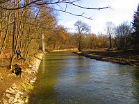 Řeka Chrudimka (Pardubice)