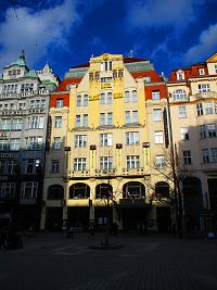 Hotel Zlatá husa na Václavském náměstí v Praze
