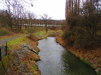 Potok Rokytka u Hloubětína (Praha)