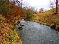 Potok Rokytka u Hloubětína (Praha)