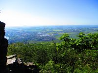 Výhled z Kibičky (Lhotka nad Labem)