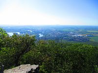 Výhled z Kibičky (Lhotka nad Labem)