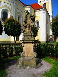 Socha sv. Jana Nepomuckého v Hořicích