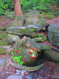 Masarykova studánka pod Zvičinou