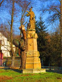 Socha sv. Vavřince (Horní Jiřetín)