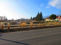 Park s dětským hřištěm v Havlíkově ulici (Horní Jiřetín)