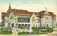 Hotel Fürstenhof před 1. světovou válkou (Kudowa-Zdrój)