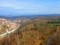 Výhled z rozhledny U Lidušky (Bílovice nad Svitavou)