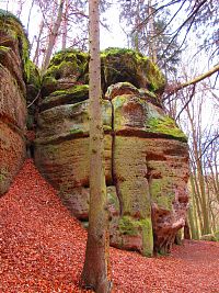 Skalní útvary mezi Mlčení a Harasovem (Kokořínský Důl/Janova Ves)
