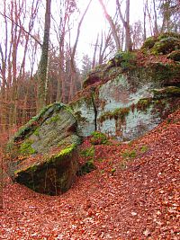 Skalní útvary mezi Mlčení a Harasovem (Kokořínský Důl/Janova Ves)