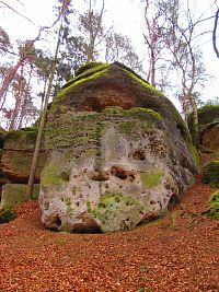 Skalní útvary mezi Mlčení a Harasovem (Kokořínský Důl/Janova Ves)