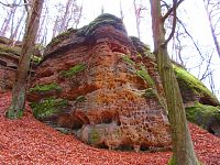 Skalní útvary mezi Mlčení a Harasovem (Kokořínský Důl/Janova Ves)