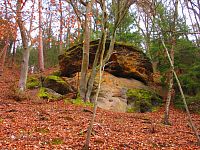 Skalní útvary mezi Mlčení a Harasovem (Kokořínský Důl/Janova Ves)
