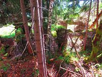 Ruiny loveckého zámečku Hochbergů (Grzmiąca)