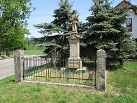 Socha sv. Jana Nepomuckého (Libčany)