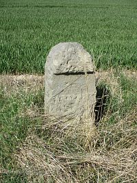 Původní pomníček Petru Vodseďálkovi (Sedlice)