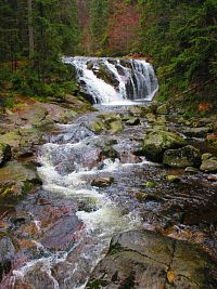 Malý Labský vodopád (Bedřichov v Krkonoších)