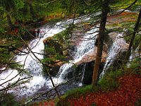 Malý Labský vodopád (Bedřichov v Krkonoších)