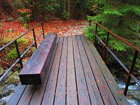 Lávka přes Pudlavu (Bedřichov v Krkonoších)