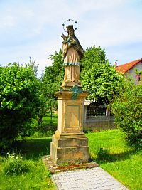 Socha sv. Jana Nepomuckého (Sendražice)