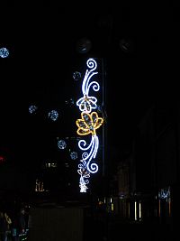 Vánoční výzdoba Popradu v roce 2025