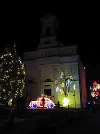 Vánoční výzdoba Popradu v roce 2025