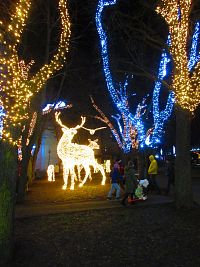 Vánoční výzdoba Popradu v roce 2025