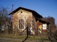 Zbouraný strážní domek u Nového Březhradu (Hradec Králové)
