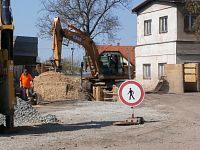 Rekonstrukce Pálenecké ulice v roce 2017 (Hradec Králové)