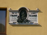 Pamětní deska Františku Řehořovi (Stěžery)