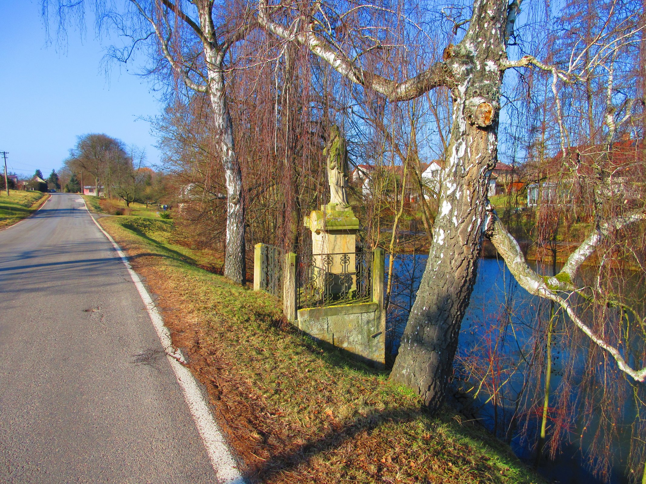 Socha sv. Jana Nepomuckého ve Vilanticích