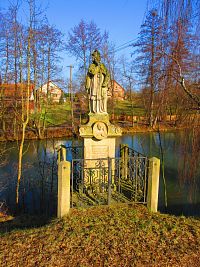 Socha sv. Jana Nepomuckého (Vilantice)