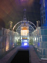 Tatranský Ľadový dóm na Hrebienku (Starý Smokovec)