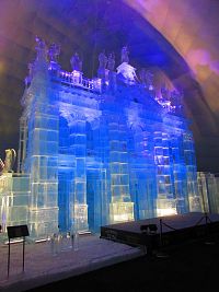 Tatranský Ľadový dóm na Hrebienku (Starý Smokovec)