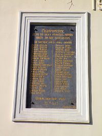 Pamětní deska padlým v 1. světové válce (Rosice nad Labem)