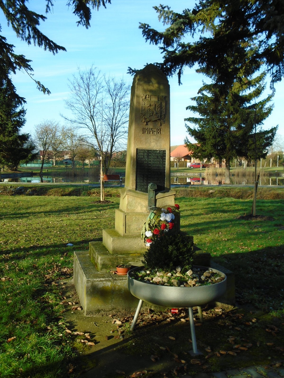 Pomník padlým v 1. světové válce ve Starých Ždánicích