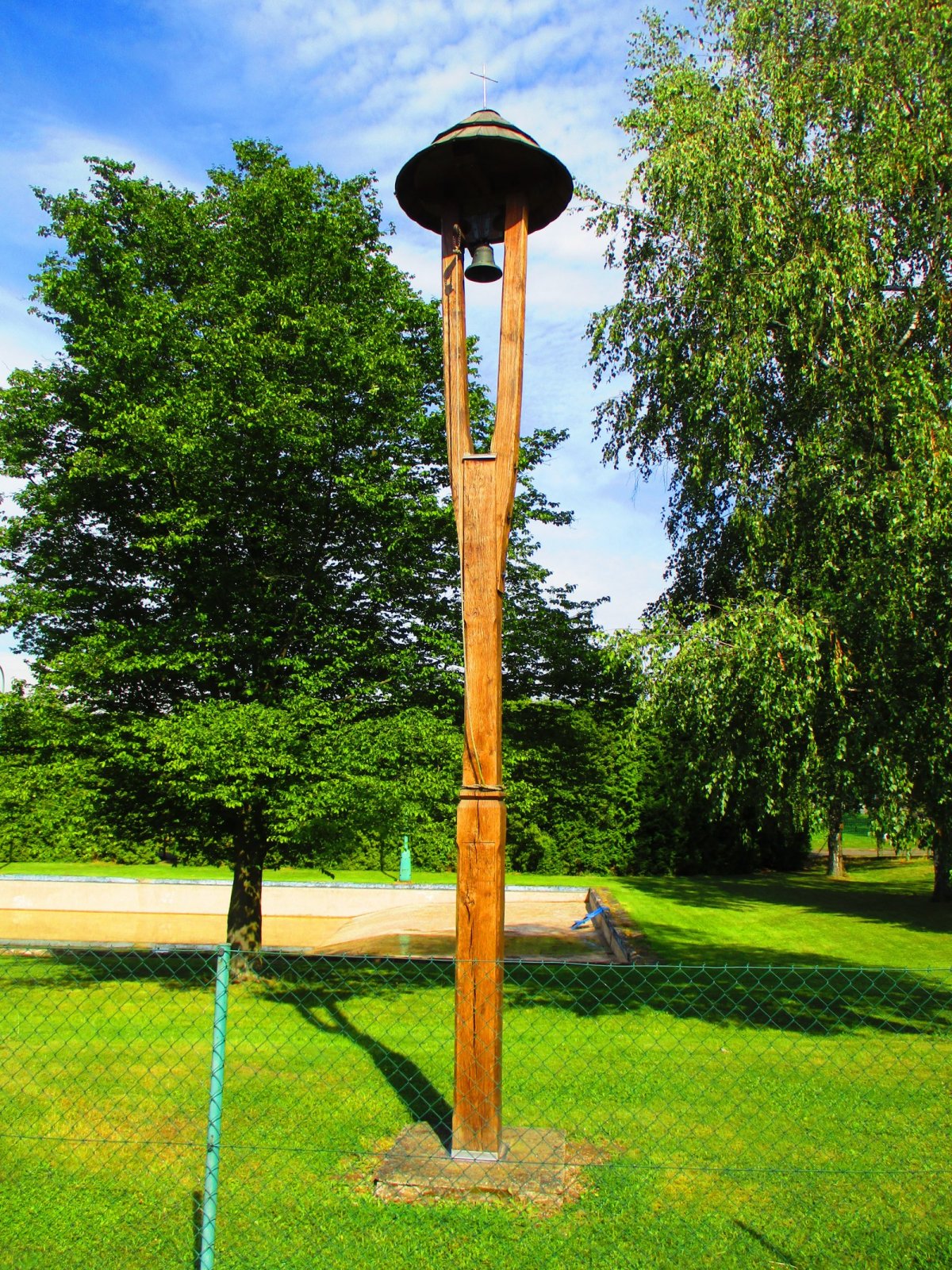 Zaniklý kostel v Habřině