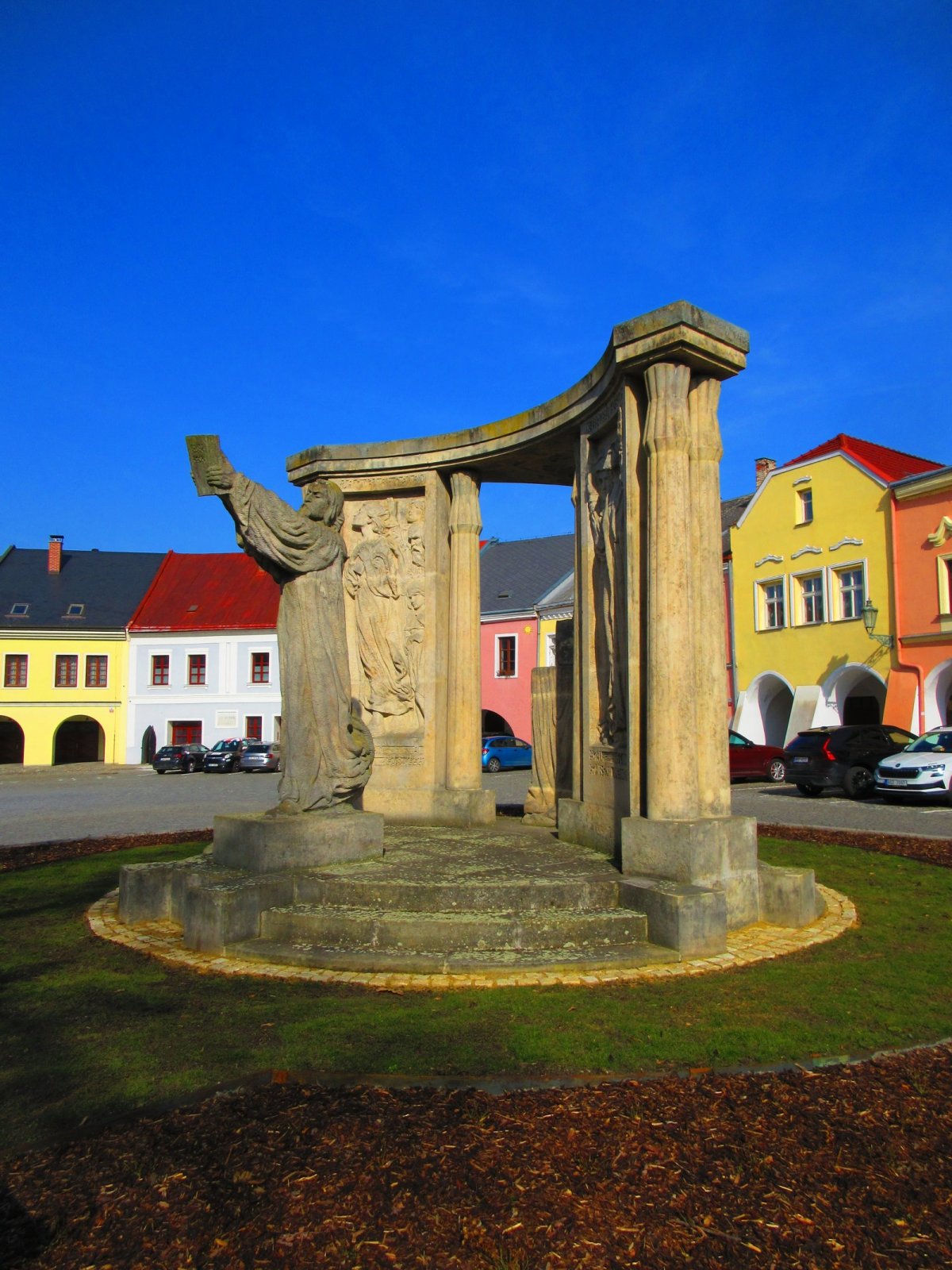 Pomník Jana Blahoslava v Přerově