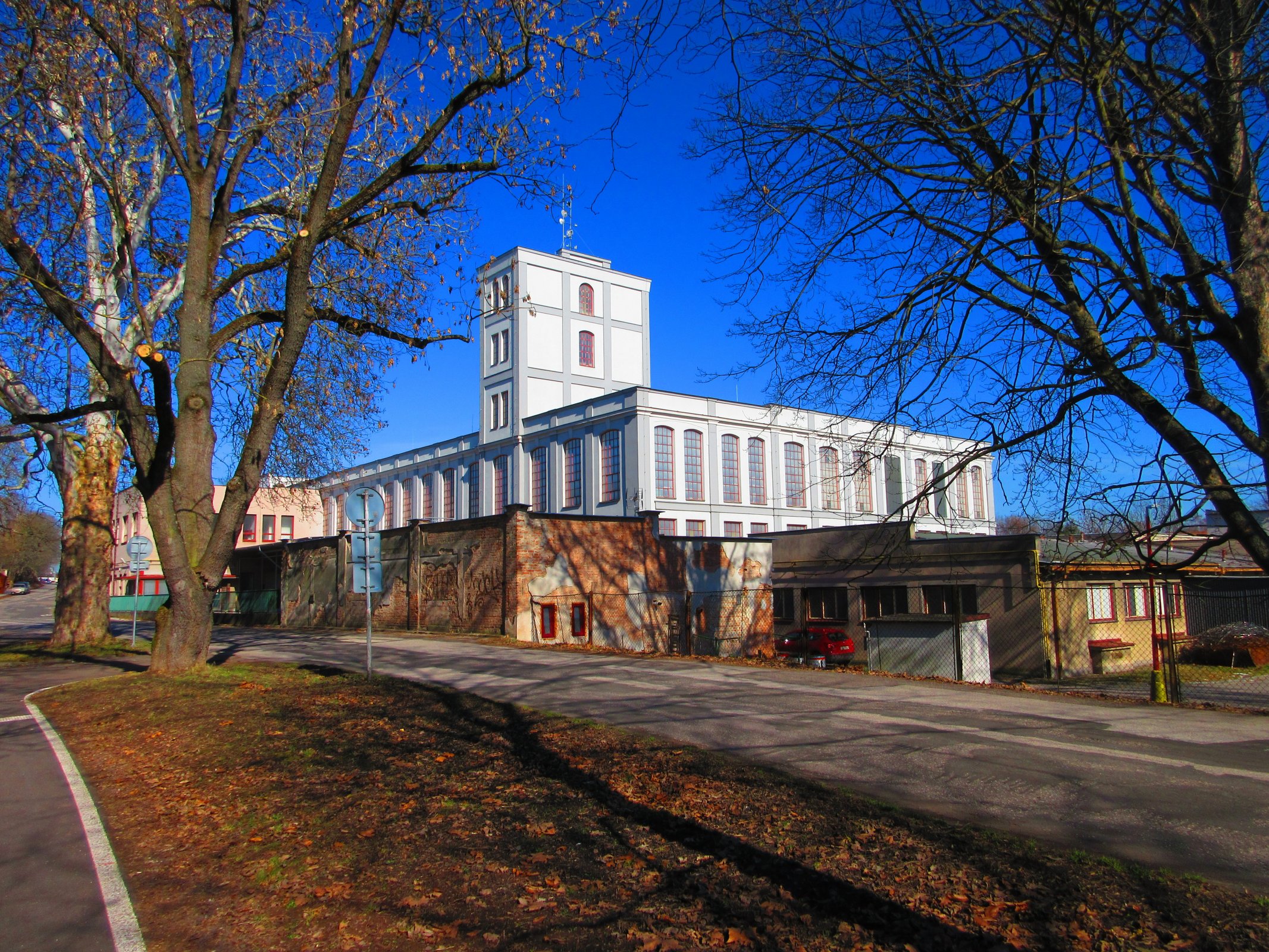 Přádelna bavlny, mechanická tkalcovna, šlichtovna a úpravna A. Čerych & synové v Josefově