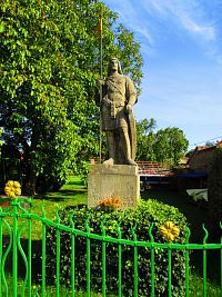 Socha sv. Václava v Březhradě (Hradec Králové)