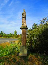 Socha Panny Marie v Březhradě (Hradec Králové)