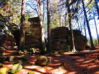 Zkamenělý zámek (Starý Karlštejn) u Svratky