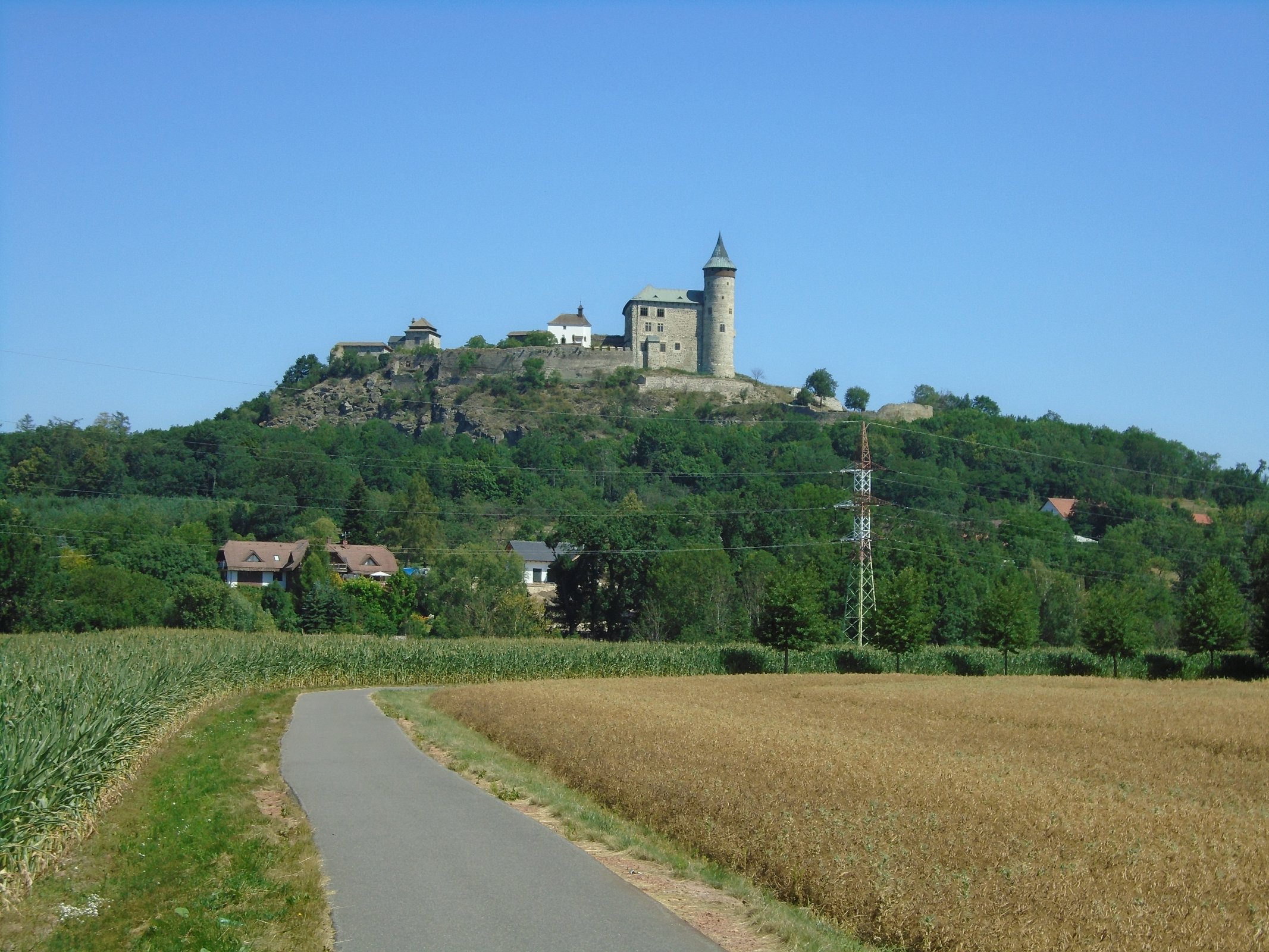 Kaple sv. Kateřiny Alexandrijské na hradě Kunětická hora