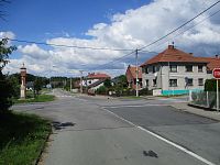 Příjezd do Homyle od Libčan